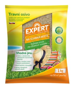 Trávna zmes EXPERT – na slnečné miesta
